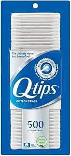 Q-tips Cotton Swabs 500 ea (Pack of 2)