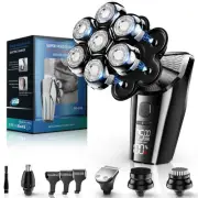 Head Shavers for Bald Men, Detachable Head Shaver Dry/Wet Bald Head Shaving f...
