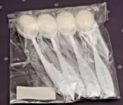 Gina K Designs WHITE BLENDING BRUSHES - Set of 4