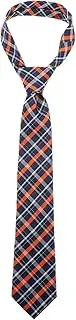 [GAROZATION] Men's Business Ties Ties for Men Neckties Suit Accessories Men Plaid Necktie Polyester Yarn