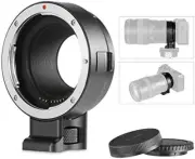 EF to EOS M Lens Adapter with Autofocus and Tripod Mount Compatibility