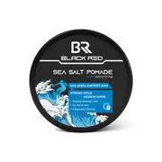 Black Red Sea Salt Pomade 120ml - Texturising Hair Pomade with Medium Shine & Beachy Finish