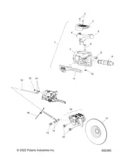 Polaris Cover Kit, Genuine OEM Part 2202837, Qty 1