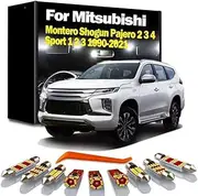 Interior LED Light Kit, For Mitsubishi Montero Shogun Pajero 2 3 4 And Sport 1 2 3 1990-2019 2020 2021 Car Bulbs