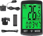 Cycling Computer, Wireless Cyclings Odometer, Waterproof with Foldable and Portable Luminous Biking Computer Mountain Bikes, Dirtbikes, ATV, Scooter, Motorcycles, 2.56.89 inches
