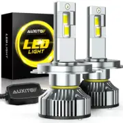 AUXITO Pair H4 9003 LED Headlights High Low Beam Bulb 6500K White Conversion Kit (for: Smart)