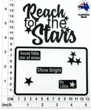 Chipboard Embellishments for Scrapbooking, Cardmaking - Scrap Words 41 CB1258