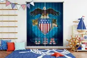 3D USA Trinity A90 Blockout Photo Curtain Fabric Window Vincent Zoe