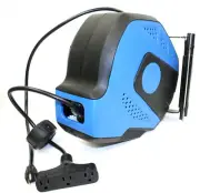 Wall Ceiling Mount 46ft Electrical Extension Power Cord Cable & Retractable Reel