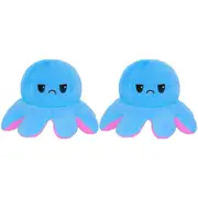2x Hunter Products Moody Octopus Reversible 14" Kids/Children Activity Toy 3y+