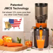 Kuvings AUTO 6 Gunmetal Ultimate Hands-Free Cold Press Juicer Whole Slow Juicer