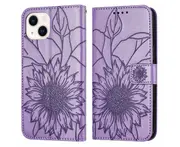 Shock-absorb Protection Case for iPhone 15 - Purple