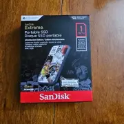 SanDisk 1TB Extreme Portable SSD, Afrofuturism Edition SDSSDE61-1T00-GBH