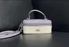 Coach Train Case Crossbody In Signature Canvas # CJ522