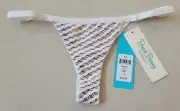 NWT Beach Bunny Ava Tango Bikini Bottom, Size M, White
