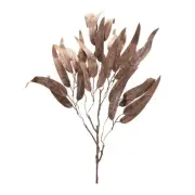 Glittered Long Leaf Eucalyptus Spray (Set of 6)