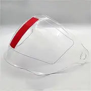 Motorcycle Anti Scratch Helmets Lens Visor Motorcycle Half Helmet Sun hat Windproof Sunshade Helmet Glasses Goggles Suitable for BE&ON B120(Clear)