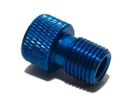 Presta Valve Adapter converts Presta Valves to standard Schrader Valve use
