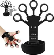 Finger Strengthener - 3 Resistance Levels for Hand Grip Training, Flexion & Extension Exercises - Ideal for Strength Training Enthusiasts, Athletes & Rehabilitation