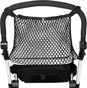 Stroller Shopping Net, Black Buggies Net Bag, Universal Baby Trolley Mesh Net Pocket, Stroller Organizer Storage Bag for Pushchair Buggy Stroller Pram