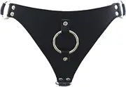 ELizoop Unisex Brief Boxer Strapless Harness Panties Wearable Strapon Harness, Strap on Harnesses for Women Beginners (#2)