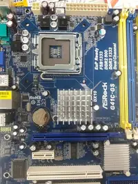 在飛比找Yahoo!奇摩拍賣優惠-【玉昇電腦】華擎 AsRock G41C-GS 主機板