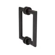 Portals Coda 6" C/C Back-to-Back Pull - Oil Rubbed Bronze Medium