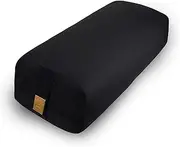 Yoga Bolster Pillow (26x10.5x 5.5 in) Rectangular Yoga Pillow Supportive Meditation Cushion for Restorative Yoga 100% Cotton Meditation Pillow Supportive Yoga Accessories Reading Pillow Floor Pillow