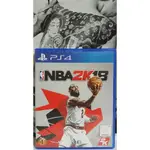 ＊二手 九成新 PS4 遊戲 NBA 2K18 亞洲 中文版 NBA2K19 美國職業籃球 繁體中文 遊戲片＊