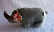 Ty Original Beanie Baby Spike The Rhino Retired 1996 New with Errors
