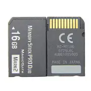 64/32/16GB Memory Stick Pro Duo Adapter Card For PSP 2000 3000 Cybershot Camera