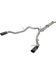 AFE Mach Force XP 3in 409-SS Exhaust Cat-Back 2017 For Ford F-150 R (49-43045-B)