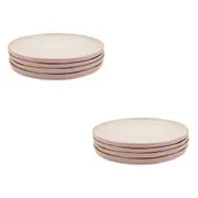 2x 4pc Jamie Oliver Stoneware Big Love Perfect Serving Plates Dishware Set 27cm