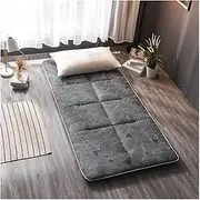 Portable Dormitory Sleeping Pad Japanese Futon Mattress Foldable Roll Up Tatami Mat Thicken Floor Mattress for Guests Dormitories Camping Sofas & Loungers(Queen(150x200cm))