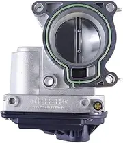 55mm Throttle Body 2 Compatible with MK Petrol 1.8 2.0 2.3 Fiesta V C-MAX S-MAX Mondeo Throttle Valve 4M5G9F991FA 4M5U9E927DC