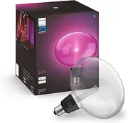 Philips Hue Ellipse White and Colour Ambiance LED Smart Light Bulb [E27 Edison Screw] for Indoor Home Lighting. Bedroom, Livingroom and Dining.