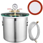 Yescom 5 Gallon Stainless Steel Vacuum Chamber kit Urethanes Silicones Degassing