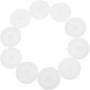 ABOOFAN Lint Roller Replacement Covers 10 Pack Plastic Hair Remover Covers for Clothing and Carpets