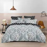 Utopia Design Cotton Quilt/Doona/Duvet Cover Pillowcase Set