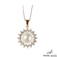 在飛比找momo購物網優惠-【Hommy Jewelry】Pure Pearl 洛可可設