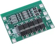 Aswalling 3S 60A Board Lithium Li-Ion 18650 Battery Protection Board with Balance for Drill Motor 11.1V 12.6V 18650 Lipo Cell Module