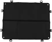 [Cerlyiont] Tactical Patch Display Panel Holder Board, Foldable Wall Hookloop Emblems Holder with Loop Surface Nylon Moral Patch for Showing Army Uniform Hookloop Badges (S)