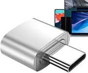 Type C Converter, Multifunctional Adapter, Compatibility, Good Heat Dissipation, Type C Adaptor, Suitable for Phones, Tablets, Laptops Travel Accessory