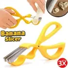 Banana Chips Slicer Chopper Cutter Breakfast Fruit Salad Scissor Bananas Slice