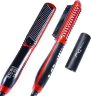 Minidiva Hair Straightener and Curler 2-In-1 with Anti-Scald Technology, Fast...