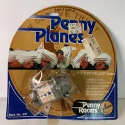 TAKARA PENNY RACERS PENNY PLANES No.621 TOMCAT TERROR Gray fighter MINT ON CARD