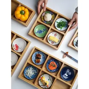 日式小碟子壽司碟家用陶瓷小吃零食碟點心碟火鍋調味蘸料碟醬油碟