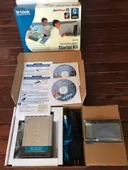 D-Link Air Plus G 54mbps 802.11g Wireless Laptop Starter Kit DWL-923