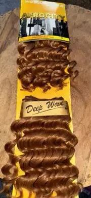 ATROCITY Human Hair New Deep Pop 8” Color 30 Weft/sew In.