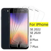 4x Screen Protector For iPhone SE 2022 2020 7 8 Plus 9H Tempered Glass